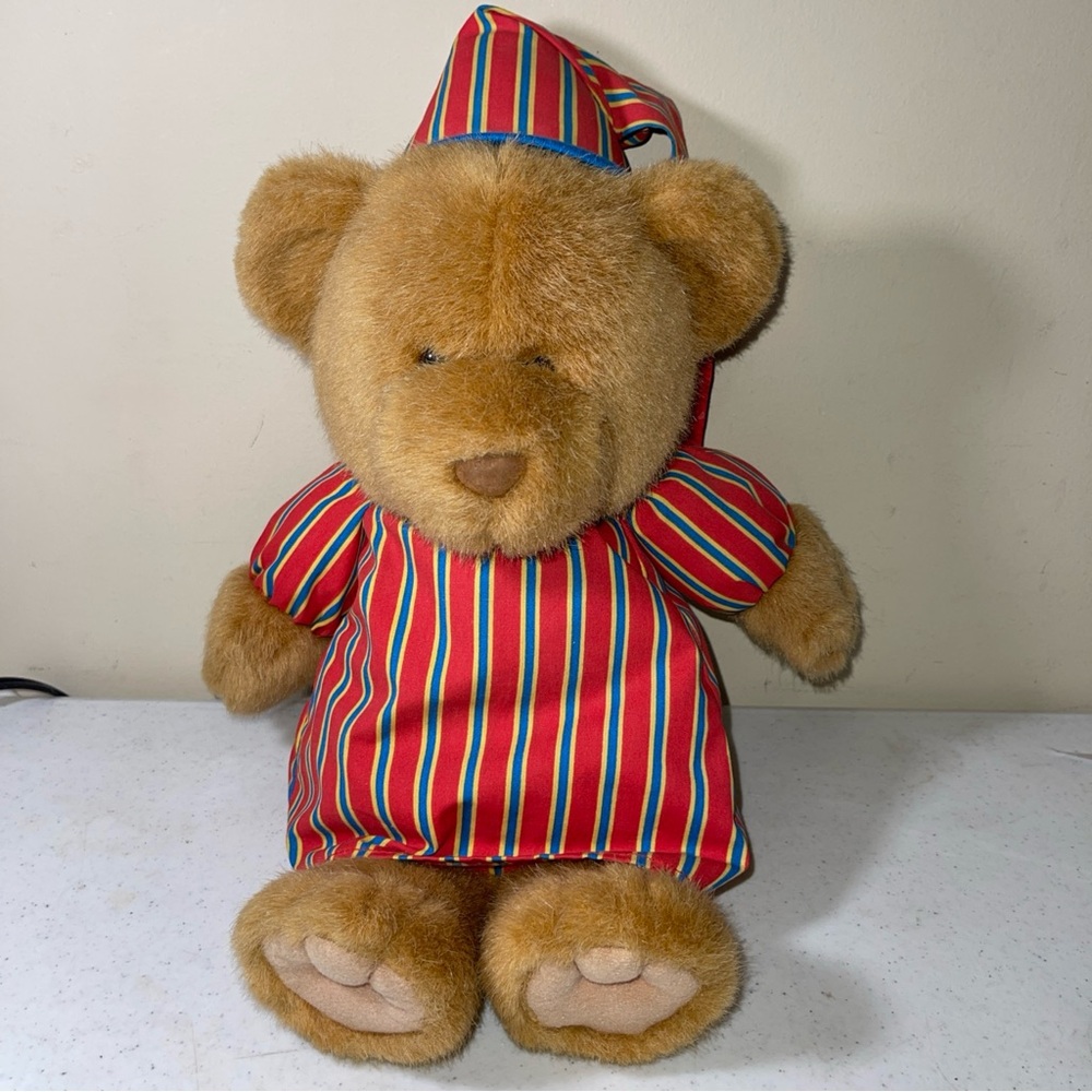 Avon - Sleepy Sherman - Soft Plush Singing Teddy Bear Toy 14" Dream With me